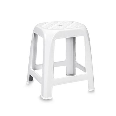 Sgabello "Elfo" 41x35cm h.45cm Bianco