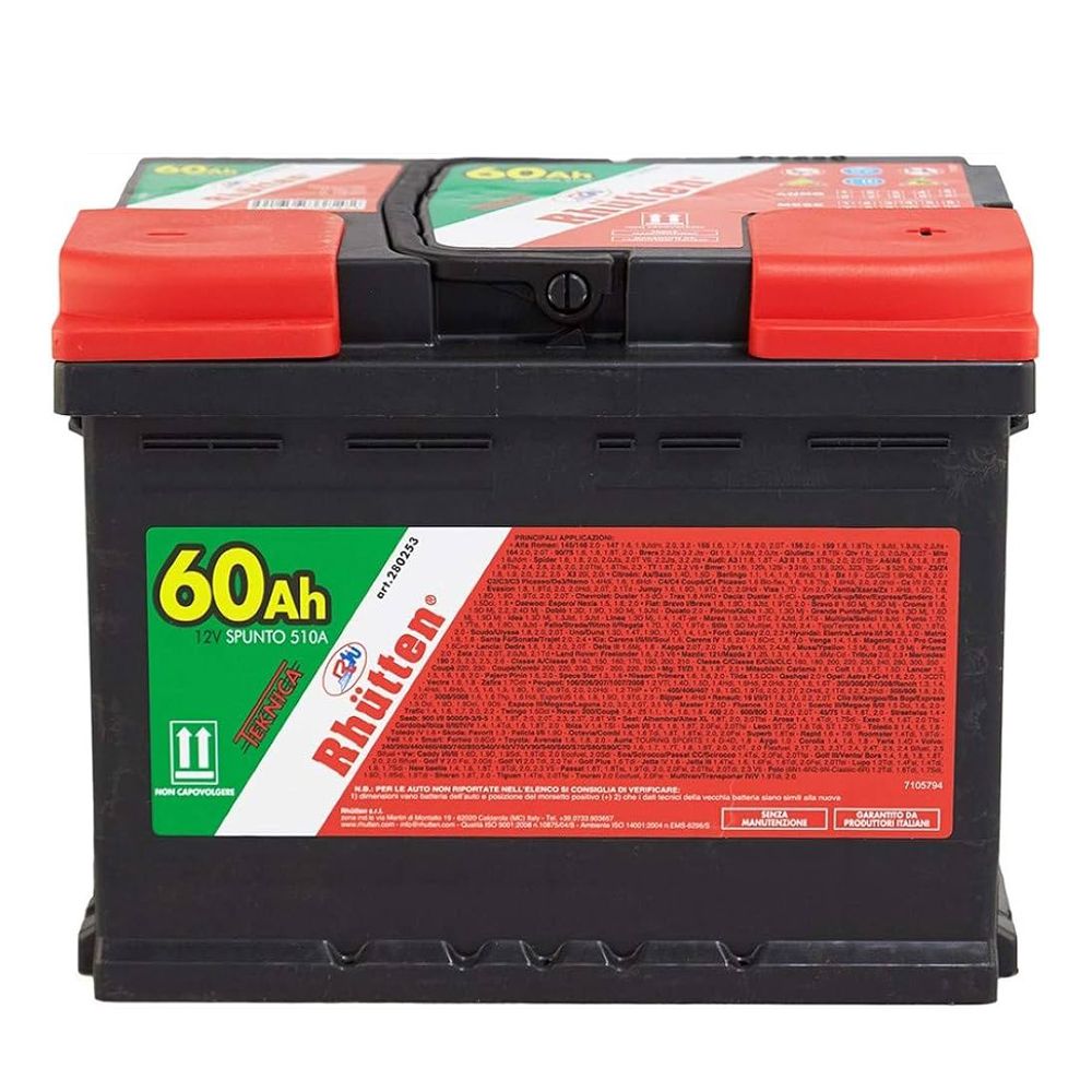 Batteria auto Teknica 60AH 510A (EN)