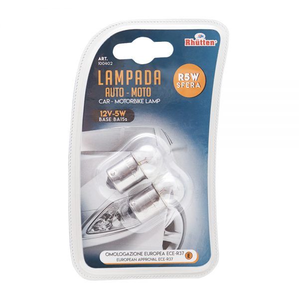 Set 2 lampadine 12/5 SFERA BA15S