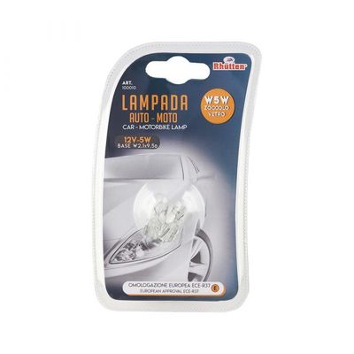 Set 2 lampadine 12V 5W T10 W5W