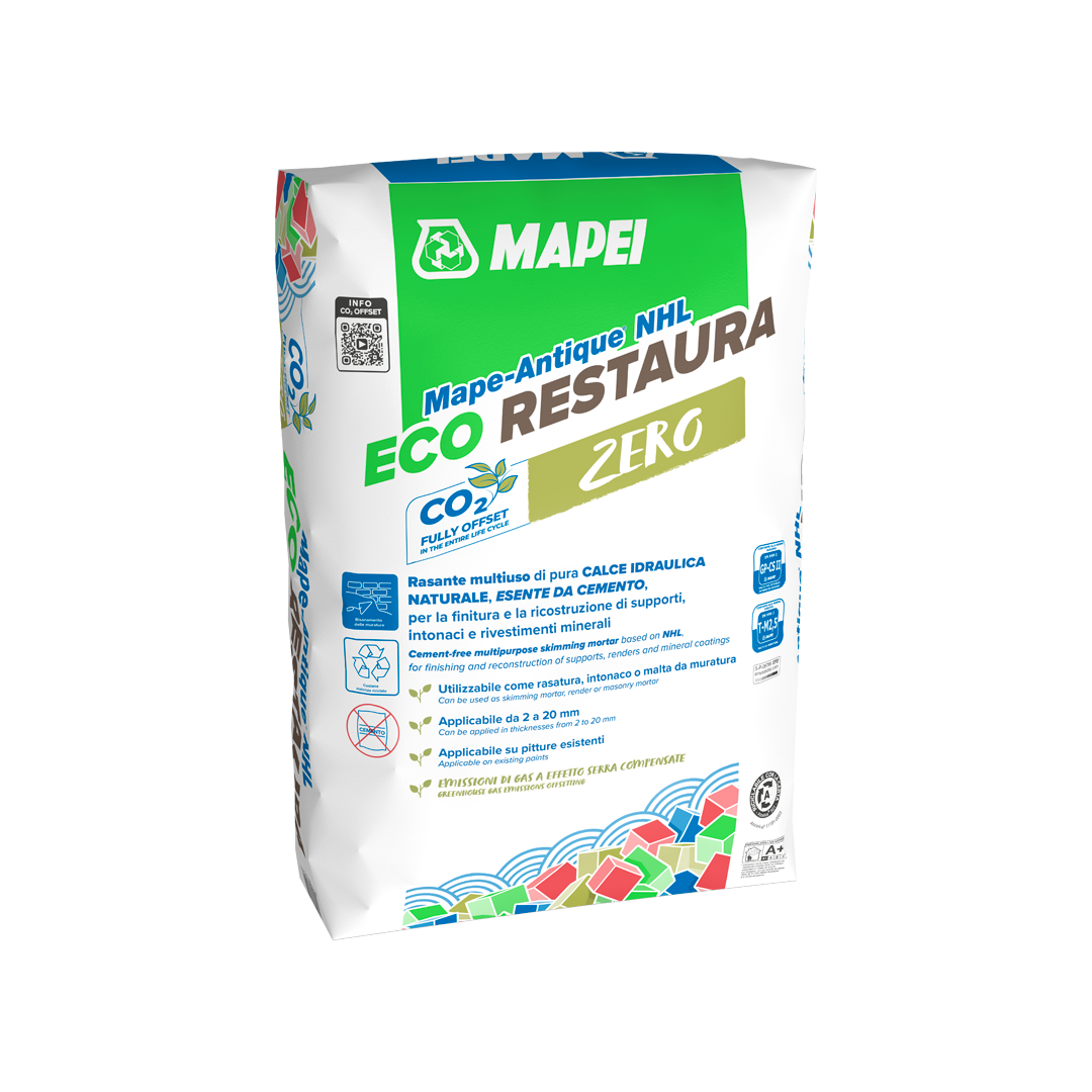 Rasante traspirante Mapei Mape-Antique NHL Eco restaura 25kg