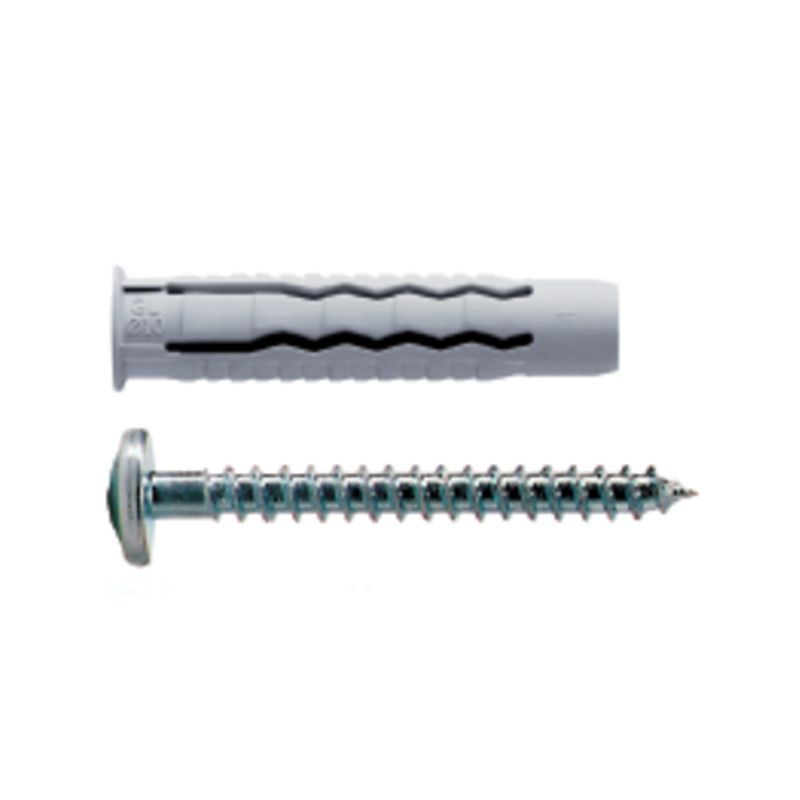 Tassello "GL" con vite testa larga 6x30mm (cf.100pz)
