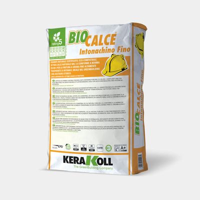 Intonaco Kerakoll Biolcalce intonachino fino 25Kg