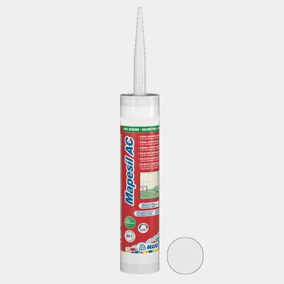 Sigillante acetico Mapei Mapesil AC 310 ml cod.111 Grigio argento