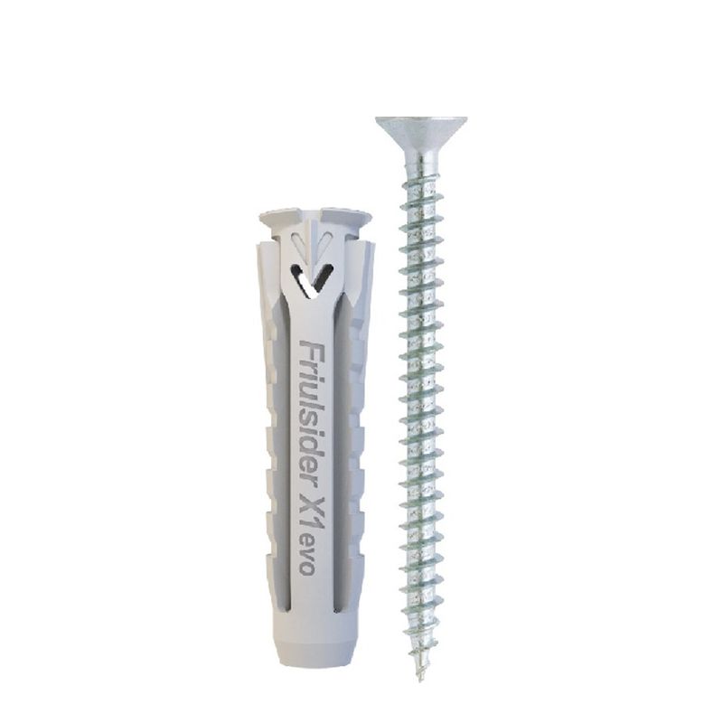 Secchio 300 tasselli X1 ø 6x30mm con vite TPS + punta