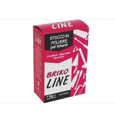 Stucco in polvere Briko Line per interni 1Kg