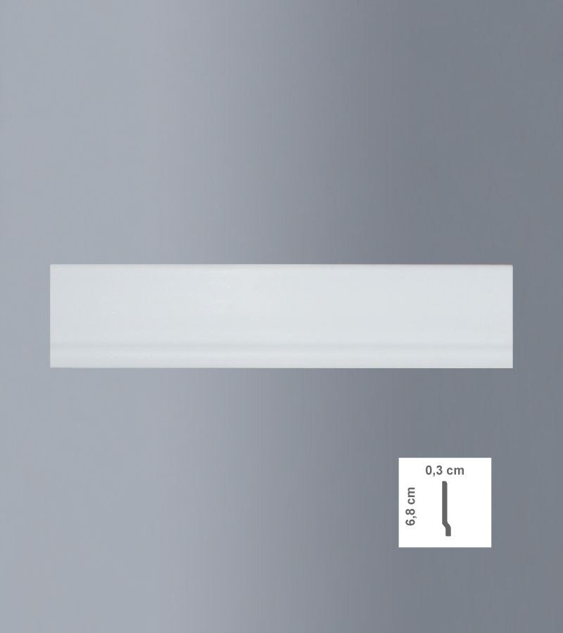 Battiscopa in pdf bianco