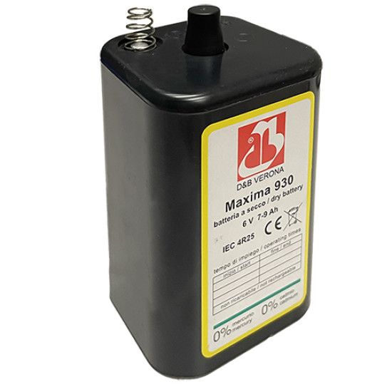 Batteria per lampada cantiere