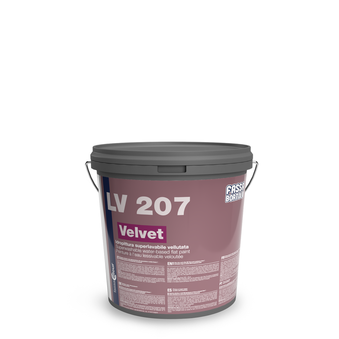 Idropittura superlavabile Fassa LV 207 Velvet 4Litri