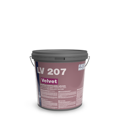 Idropittura superlavabile Fassa LV 207 Velvet 4Litri