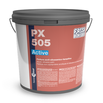 Finitura Acril-silossanica per esterni Fassa PX 505 14Litri Bianco