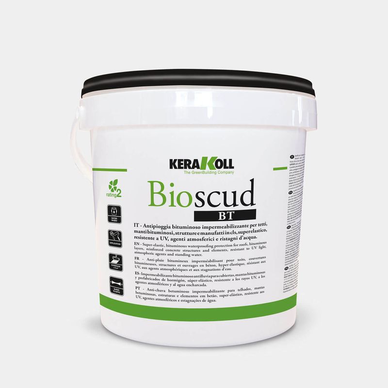 Guaina liquida Impermeabilizzante Kerakoll Bioscud BT 4Kg