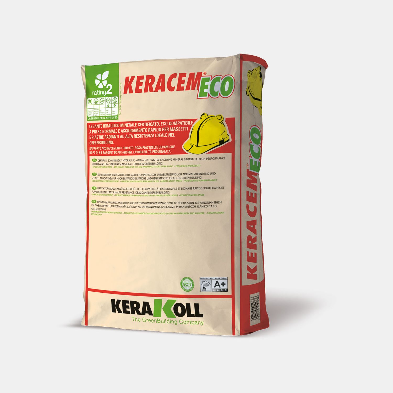 Massetto pronto Kerakoll Keracem Eco 25Kg