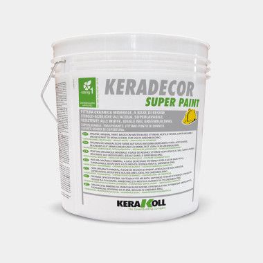 Pittura antimuffa Keradecor Super Paint 14Litri