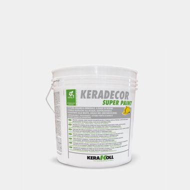 Pittura antimuffa Keradecor Super Paint 4Litri