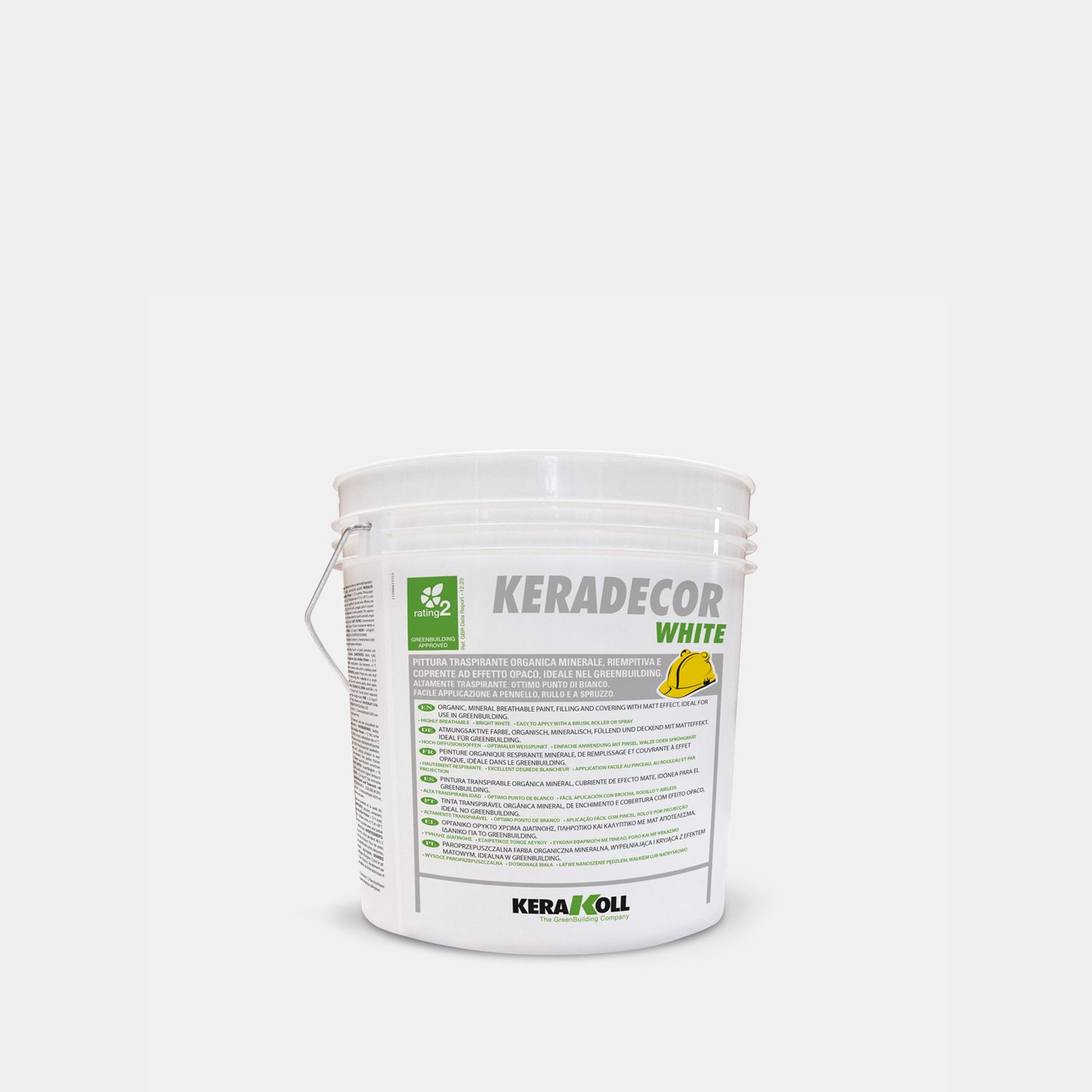 Pittura traspirante Keradecor White 4Litri