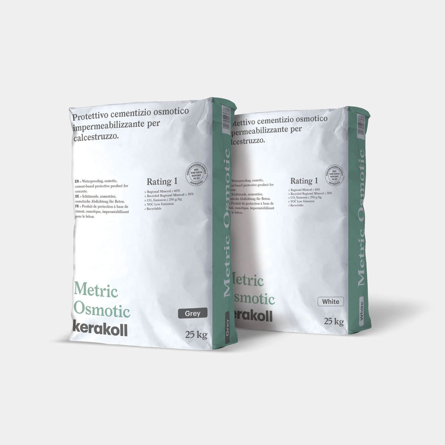 Rivestimento Impermeabilizzante Kerakoll Metric Osmotic Grigio 25Kg