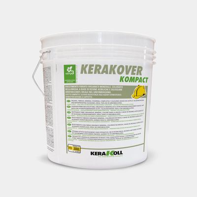 Rivestimento acril silossanico Kerakover Kompact fine 25Kg