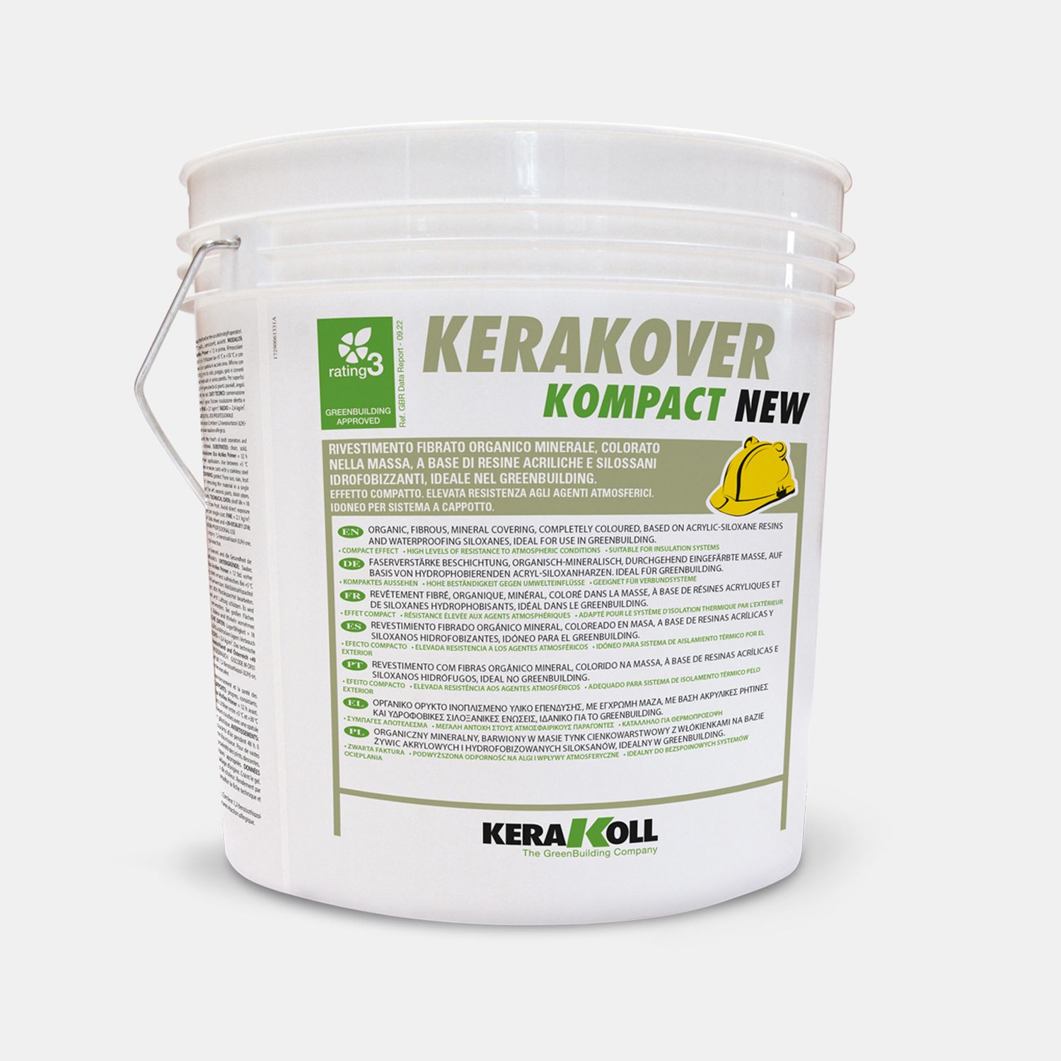 Rivestimento acril silossanico Kerakover Kompact New Medio 25Kg