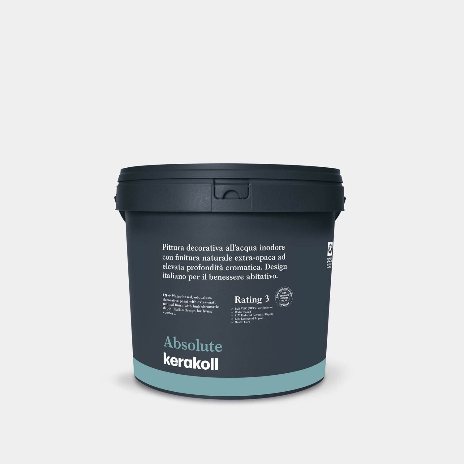 Pittura decorativa Absolute Kerakoll 4 Litri Colorata KK1-KK150