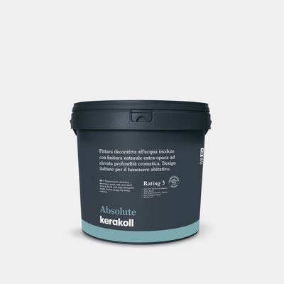 Pittura decorativa Absolute Kerakoll 4 Litri Colorata KK1-KK150