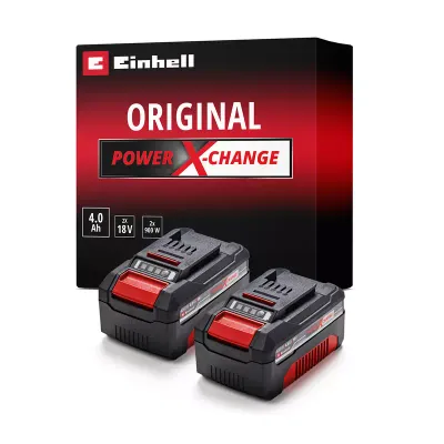 Set due batterie Einhell 18V 4,0ah