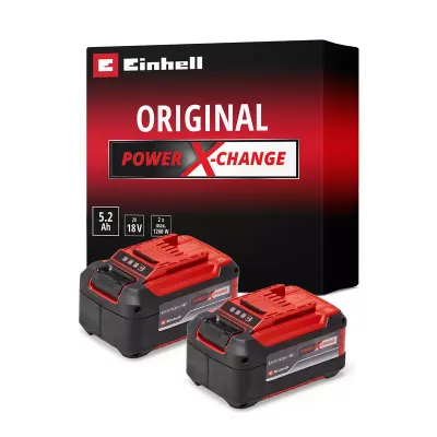 Set due batterie Einhell PXC-Twinpack 18V 5,2ah