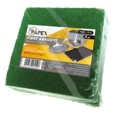 Set 8 spugne abrasive