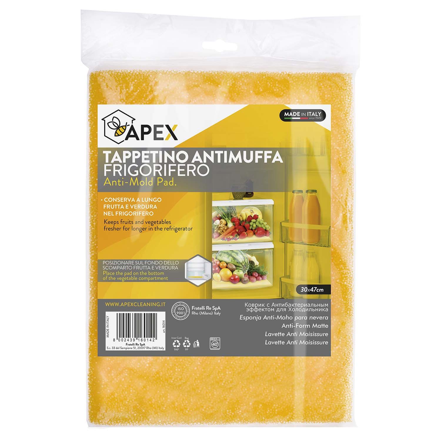 Tappetino antimuffa frigorifero