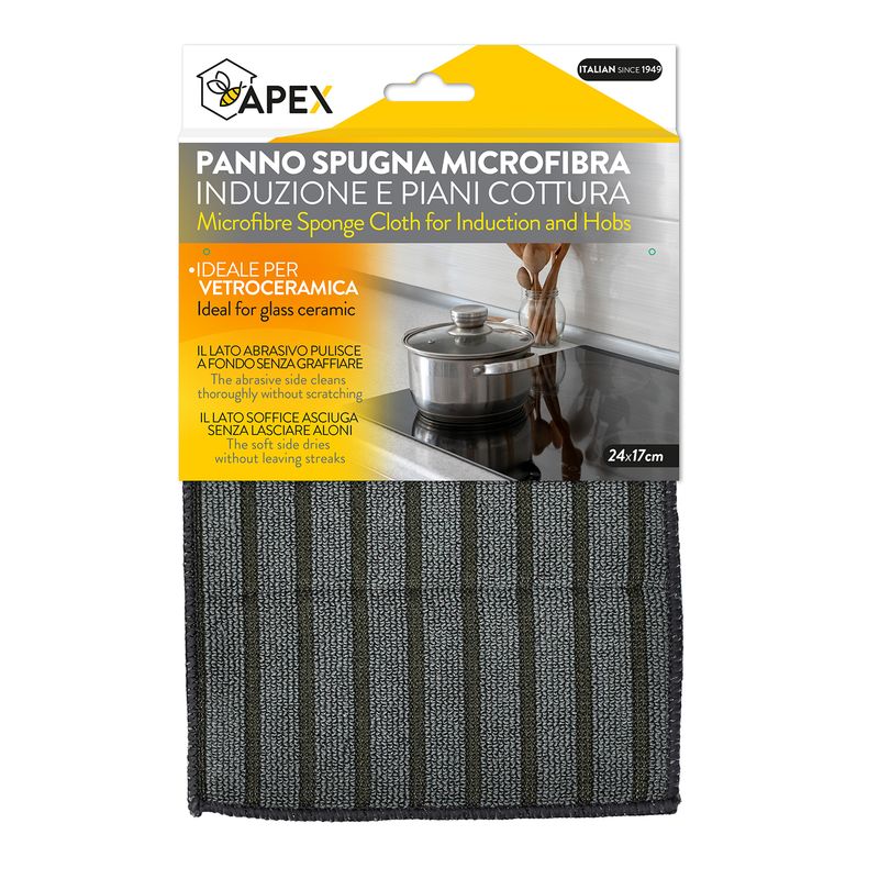 Panno spugna microfibra piani ad induzione