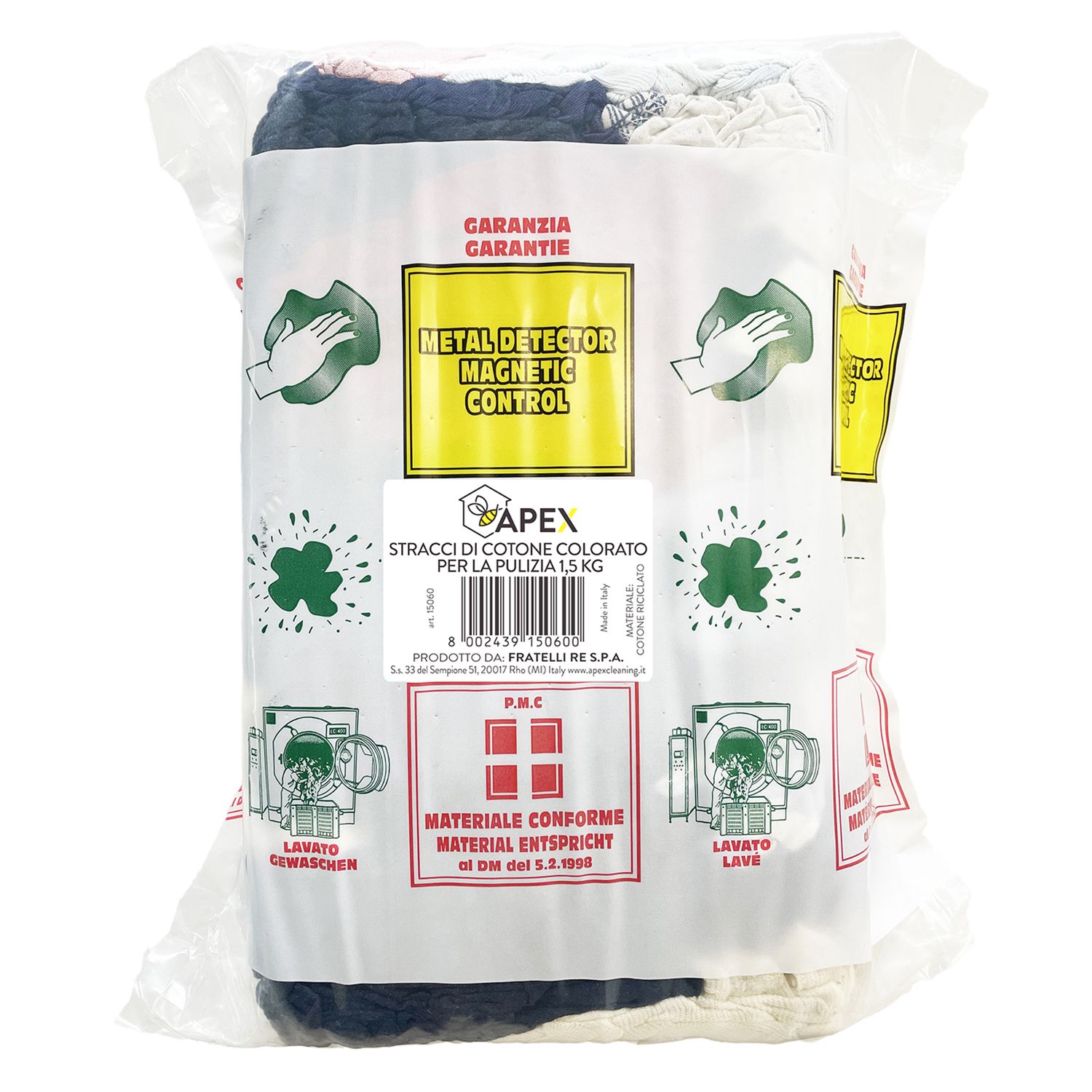 Pezzame misto colorato 1,5Kg