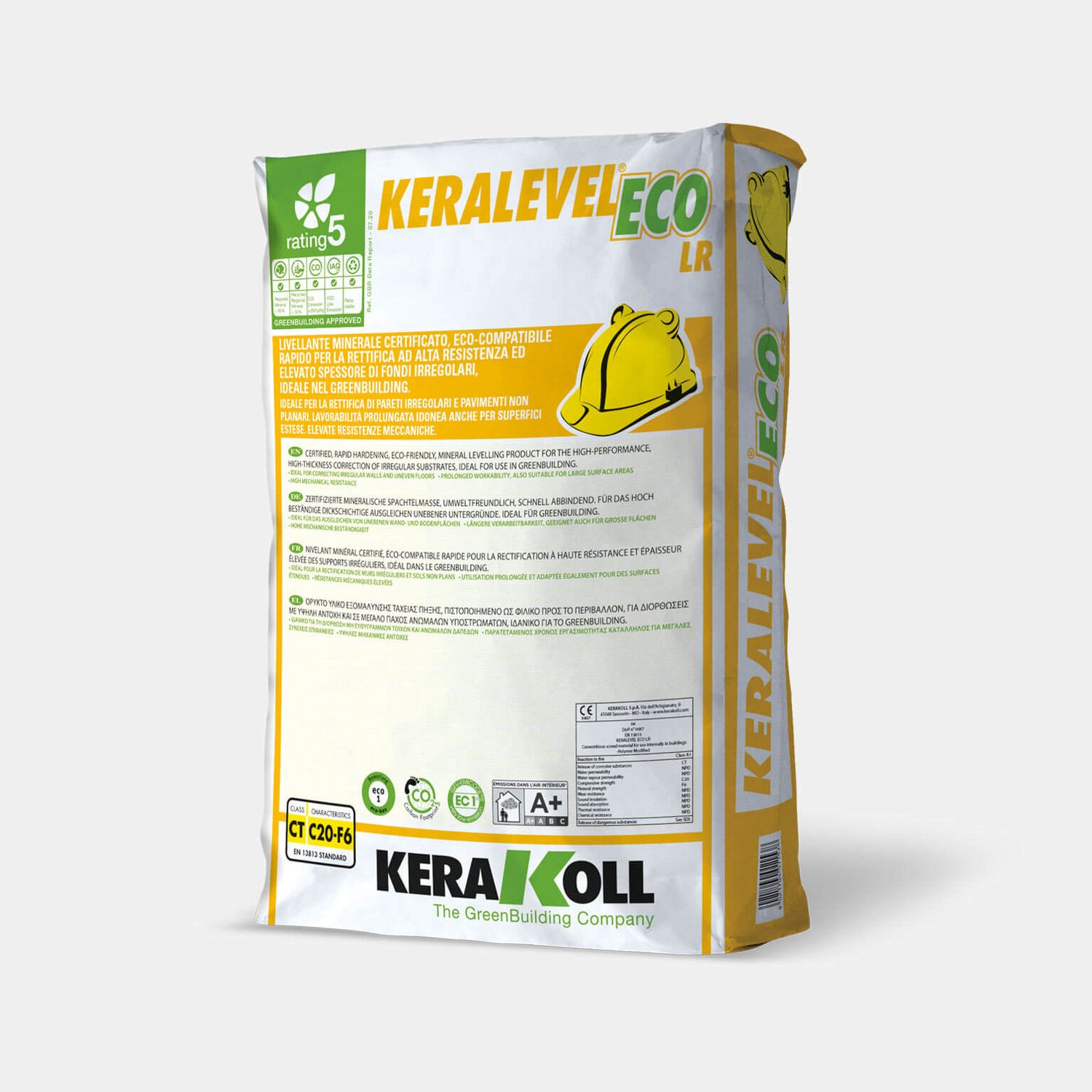 Livellante Kerakoll Keralevel eco LR 25Kg