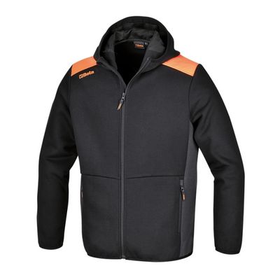 Felpa con zip Beta 7566NG
