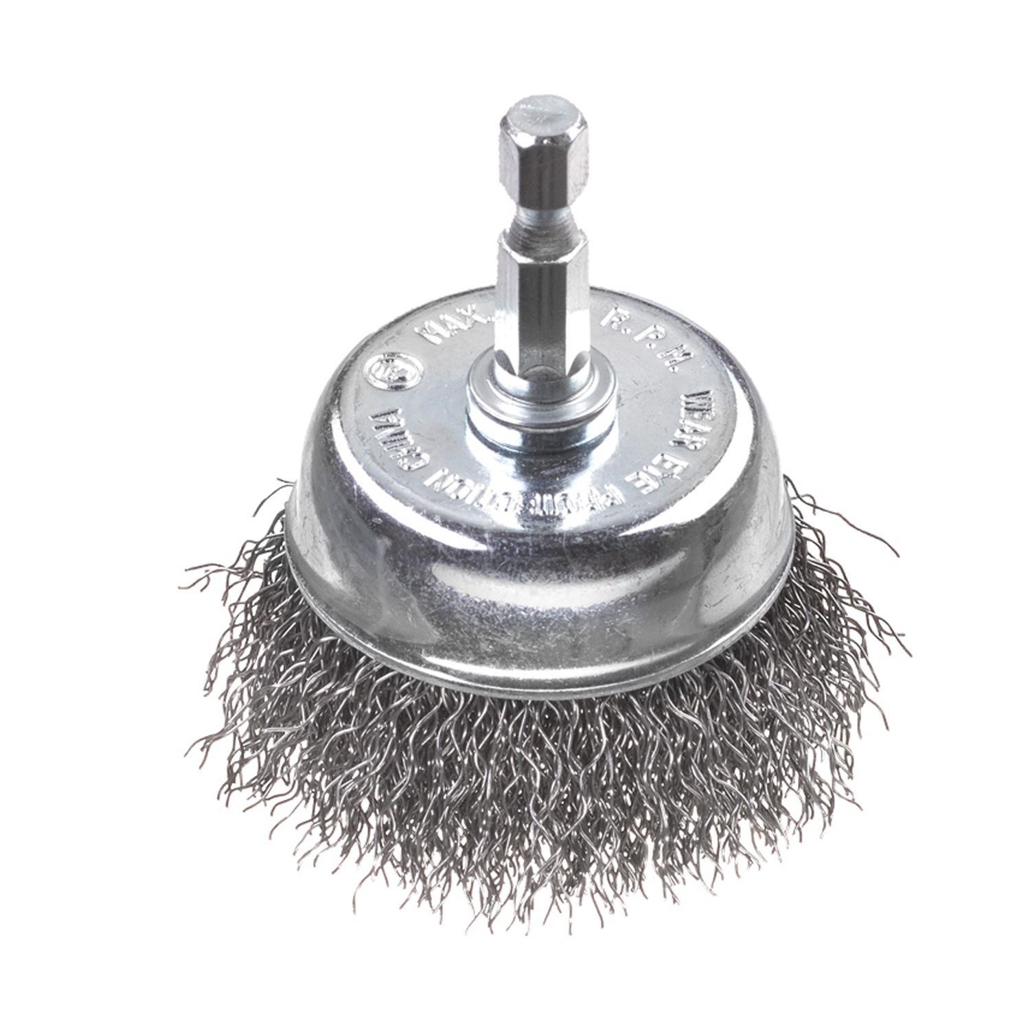 Spazzola a tazza ultrapesante HSS ø 70mm grossa