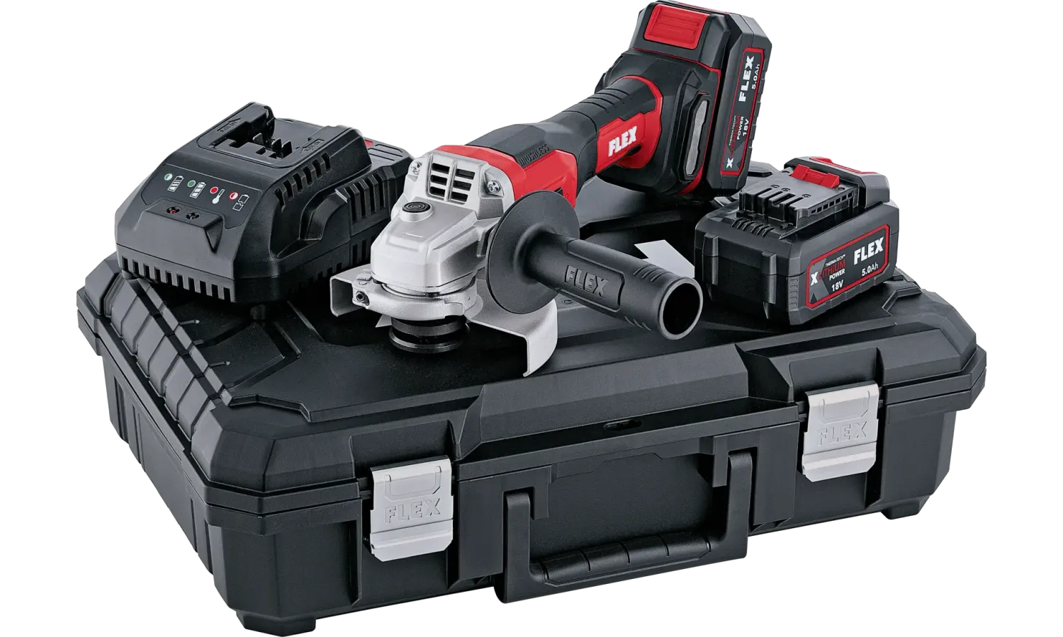 Set smerigliatrice L 125 18.0 + 2 Batterie