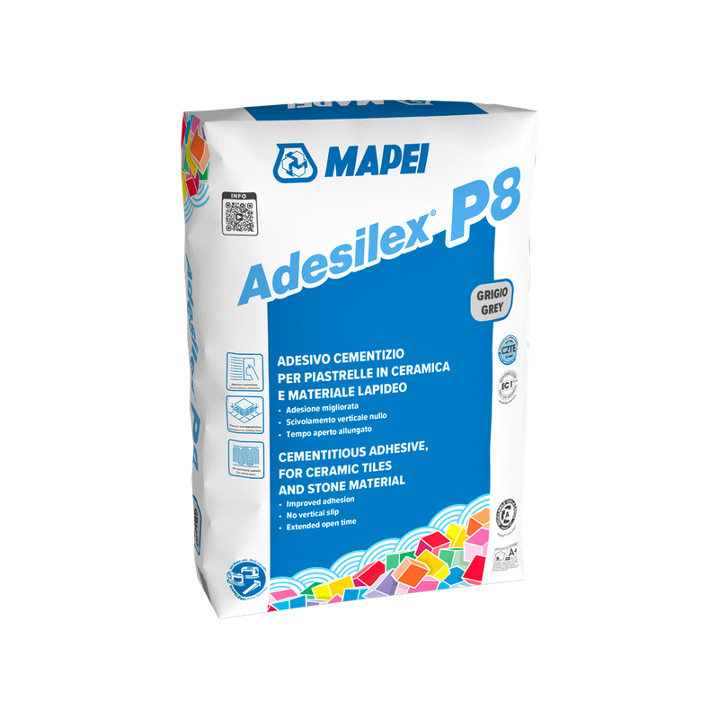 Adesivo Mapei Adesilex P8 25Kg Grigio