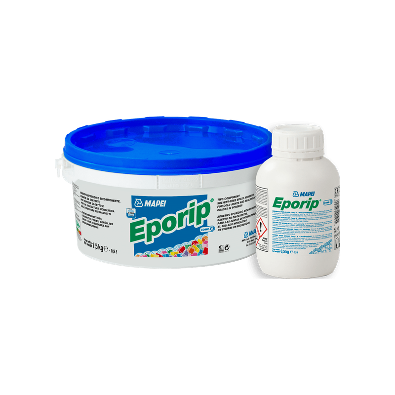 Adesivo epossidico per riprese di getto Eporip A+B 1,5+0,5Kg