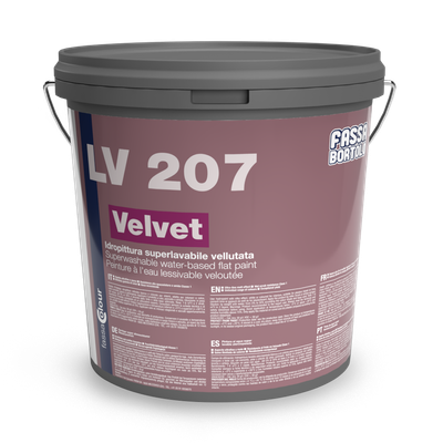 Idropittura superlavabile Fassa LV 207 Velvet 14Litri