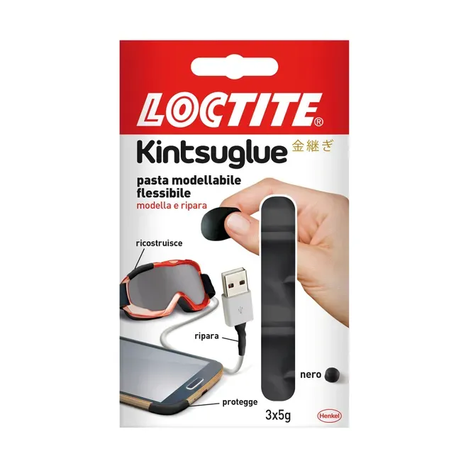 Pasta modellante Loctite Kintsuglue nero