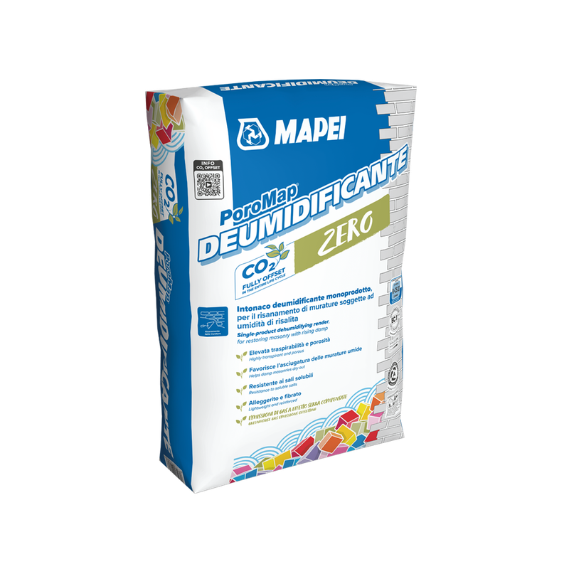 Intonaco deumidificante Mapei Poromap 20Kg