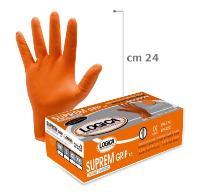 Set 50 guanti monouso nitrile diamantato