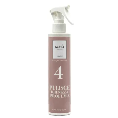 Pulitore Multiuso Spray 150ml Vaniglia Ambrata Pulitore Multiuso Spray 150ml Vaniglia Ambrata