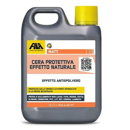 Cera protettiva effetto naturale Fila Matt 1litro
