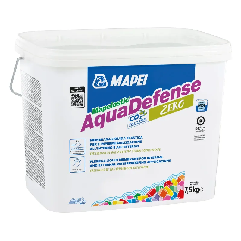Membrana liquida Mapei Mapelastic Aquadefence Zero 7,5Kg Membrana liquida Mapei Mapelastic Aquadefence Zero 7,5Kg