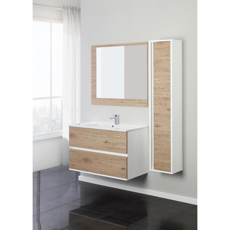 Composizione Bagno Fabula con specchio