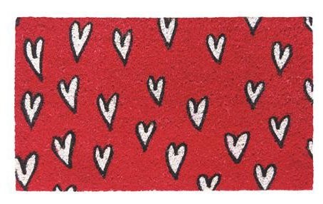 Zerbino Cuori Rosso