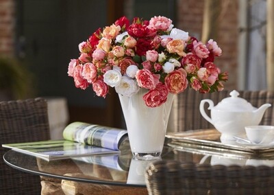 Vaso "Drappo" Bianco