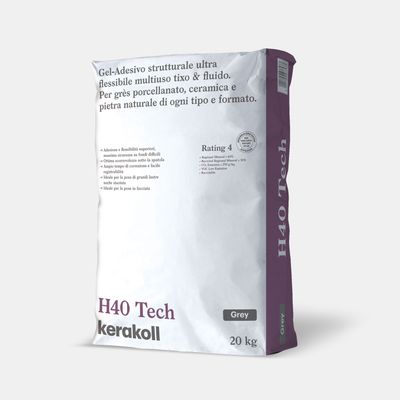Adesivo gel Kerakoll H40 Tech 20Kg Grigio