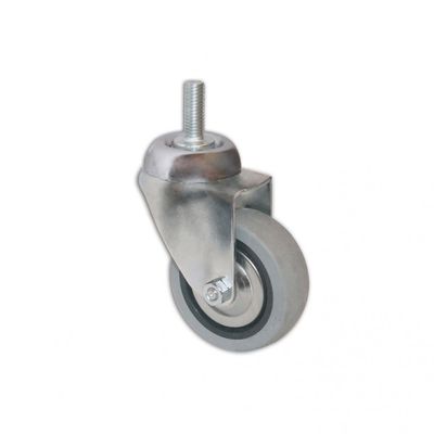Ruota piroettante in gomma con perno ø 60 Ruota piroettante in gomma con perno ø 60