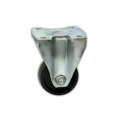 Ruota con piastra fissa ø 50mm Ruota con piastra fissa ø 50mm